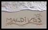 Надпись на песке :)